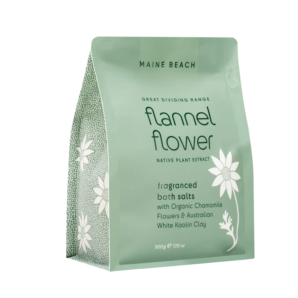 Flannel Flower Bath Salts Refill Pouch 500g