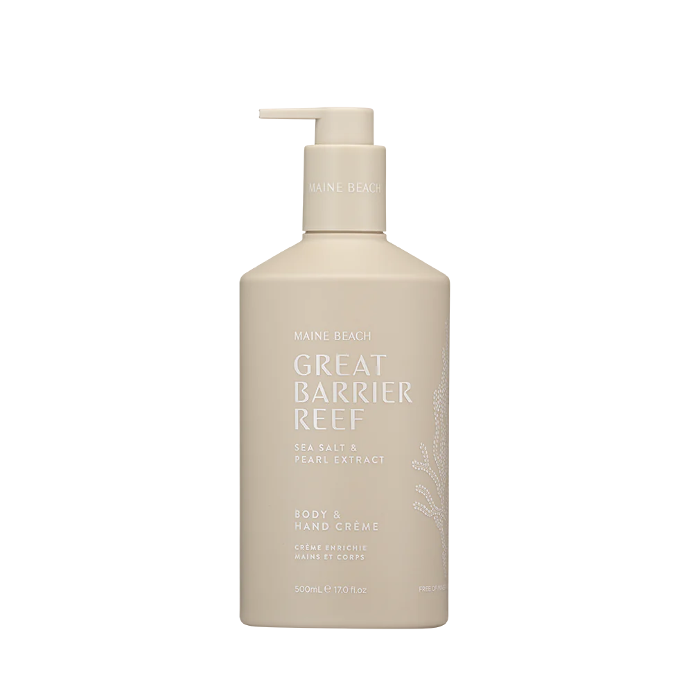 Great Barrier Reef Sea Salt Body & Hand Crème 500ml
