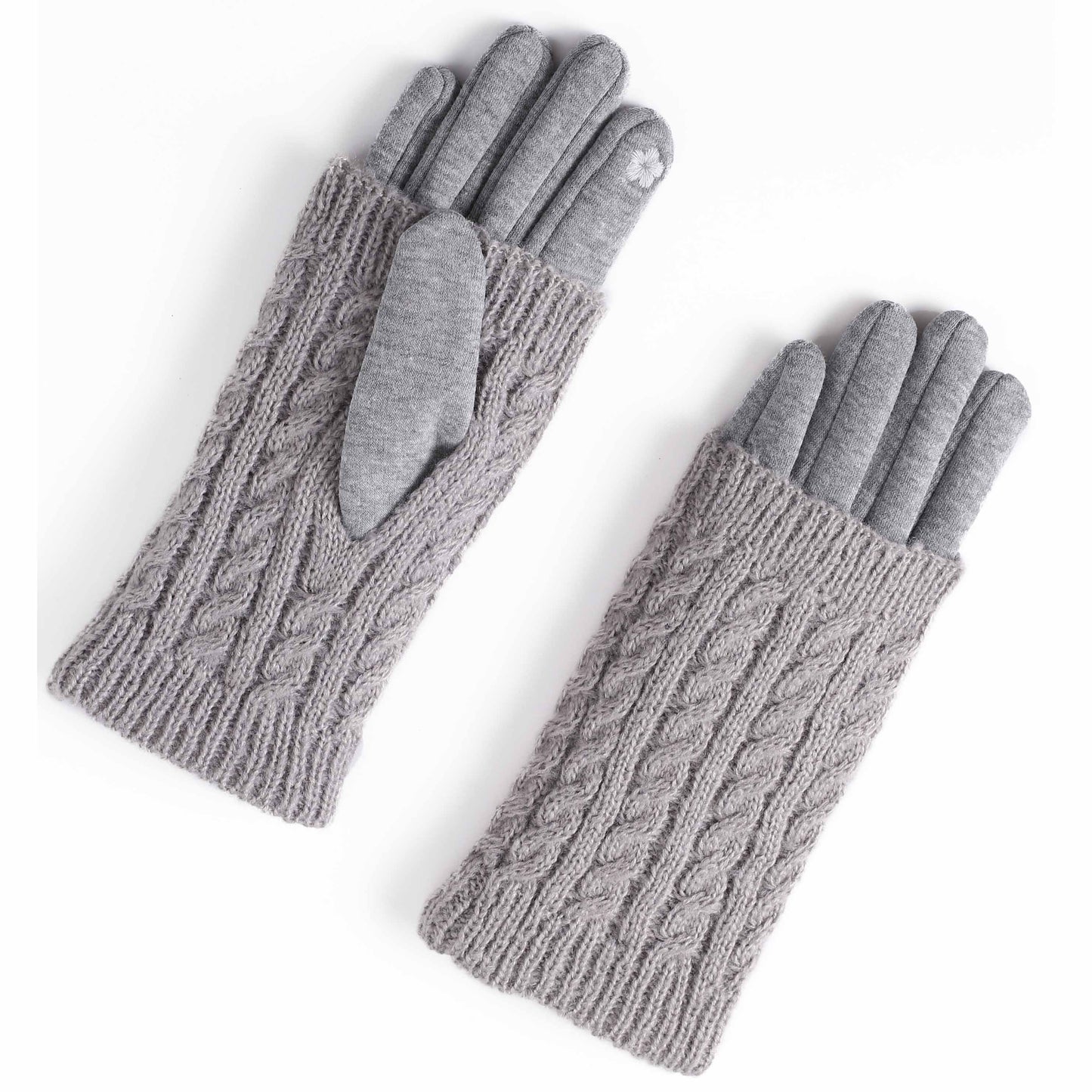 2-in-1 Gloves with Fingerless Gloves