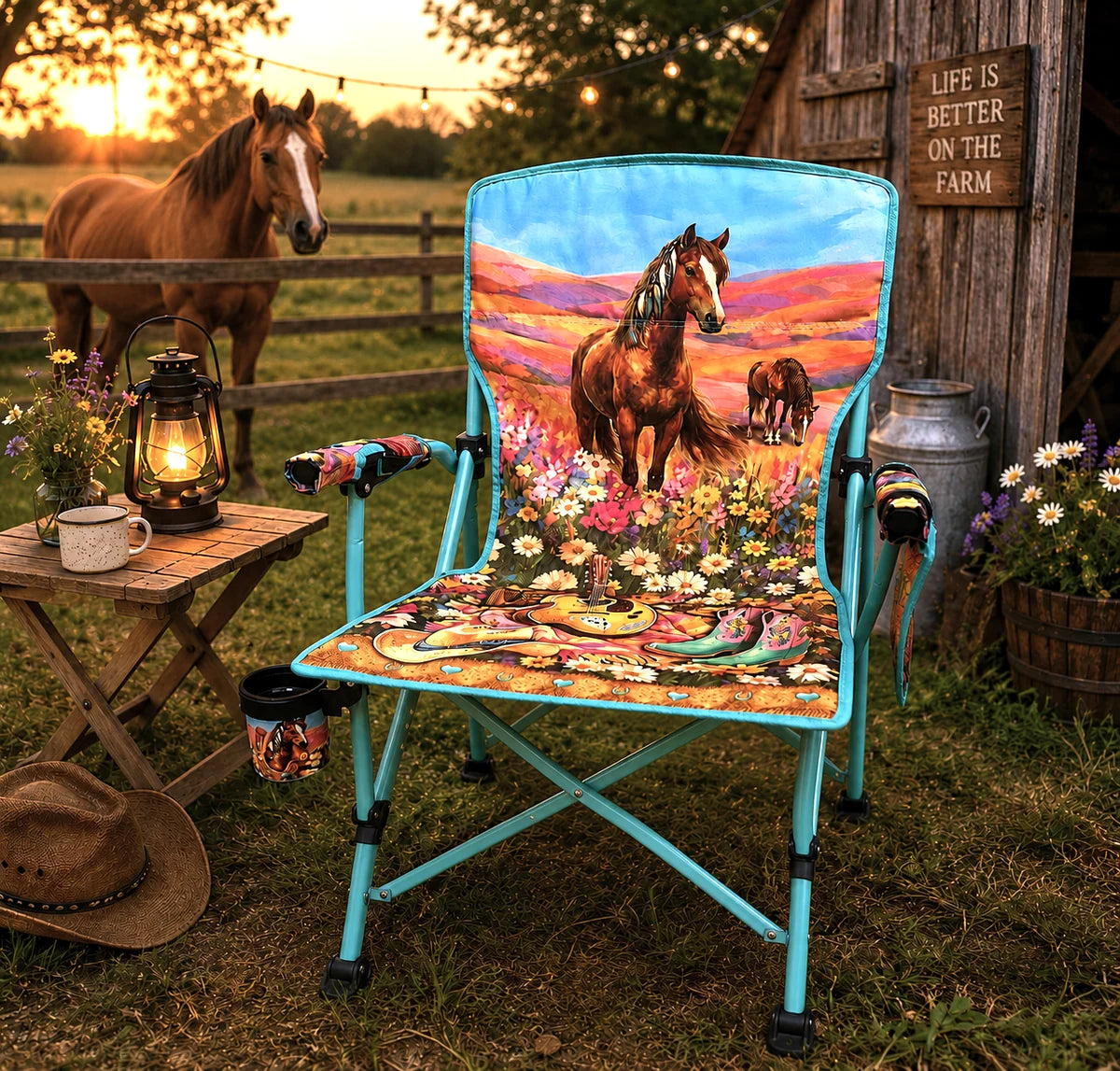 The Anywhere Camp Chair - Lucky Country