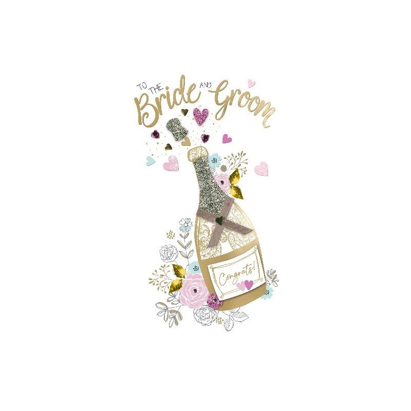 Card - Bride & Groom (Champagne)
