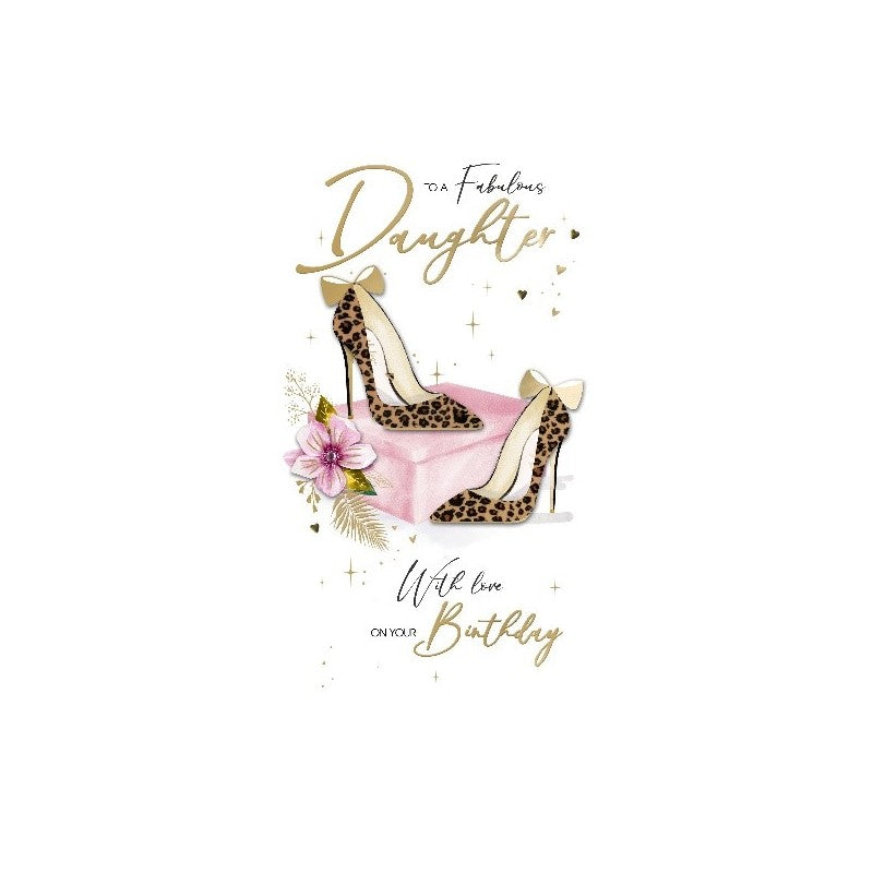 Card - Fabulous Daughter (High Heels)