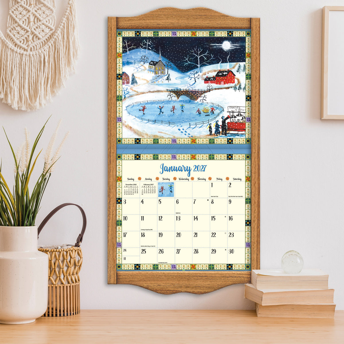 Lang 2027 Calendar - Country Sampler