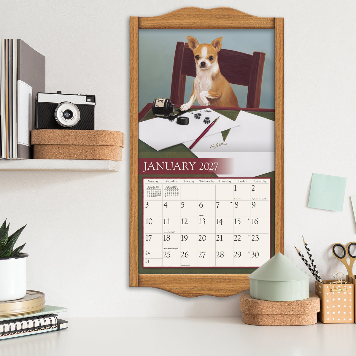 Lang 2027 Calendar - Love of Dogs