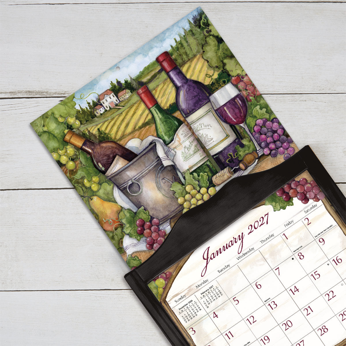 Lang 2027 Calendar - Wine Country