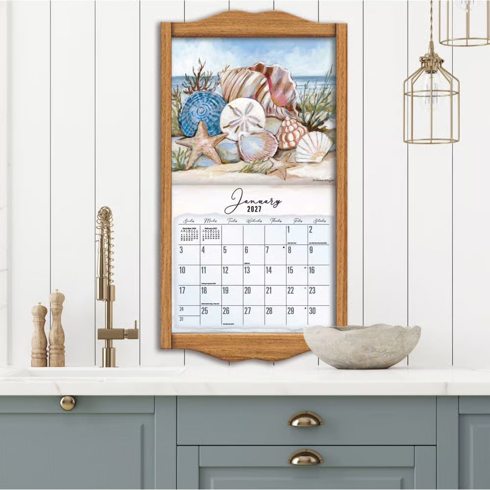 Lang 2027 Calendar - Coastal Shores