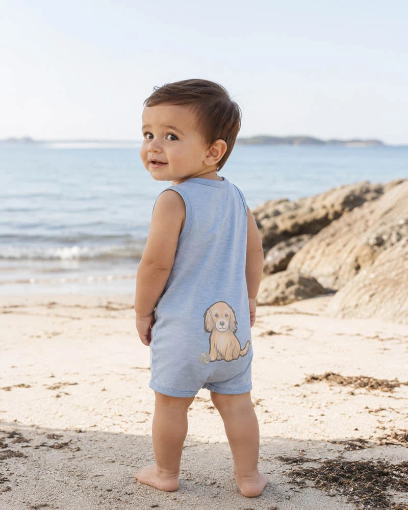 Max Organic Puppy Romper
