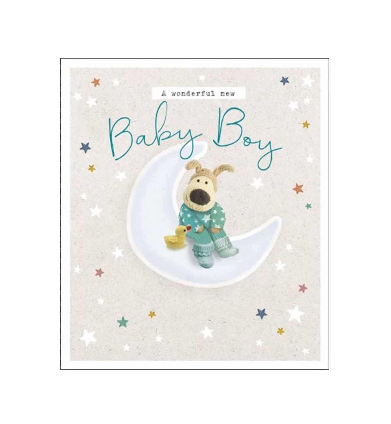 Card - A Wonderful New Baby Boy (Boofle)