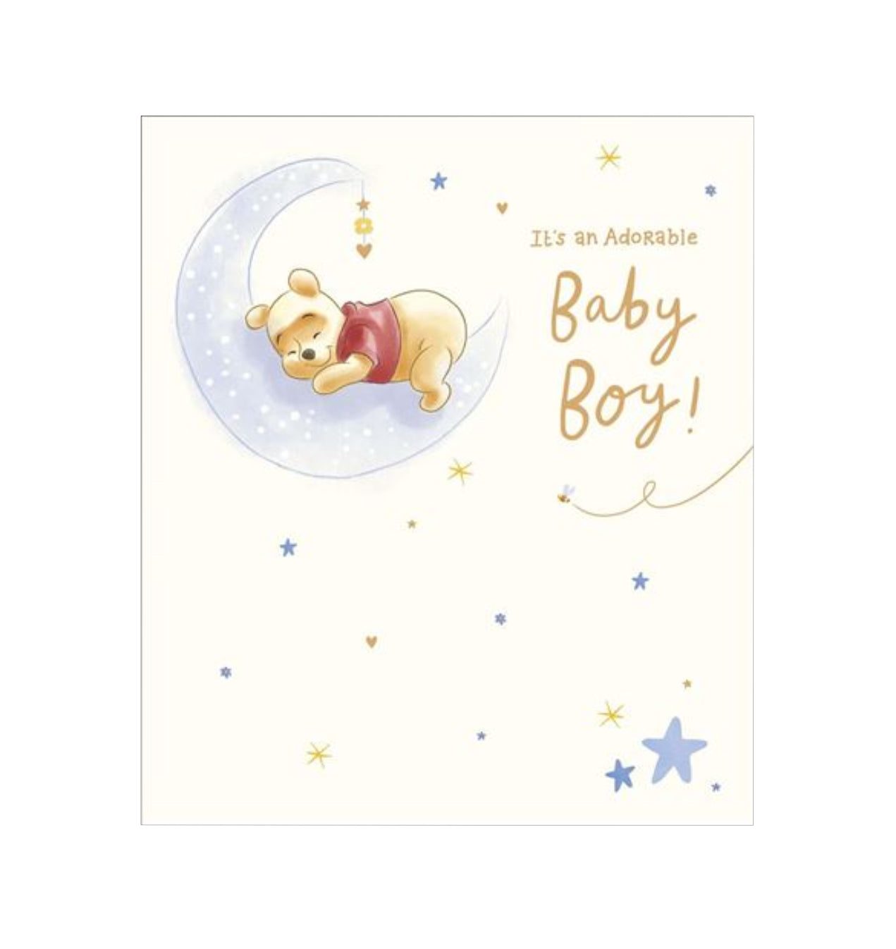 Card - It’s an Adorable Baby Boy! (Winnie the Pooh)