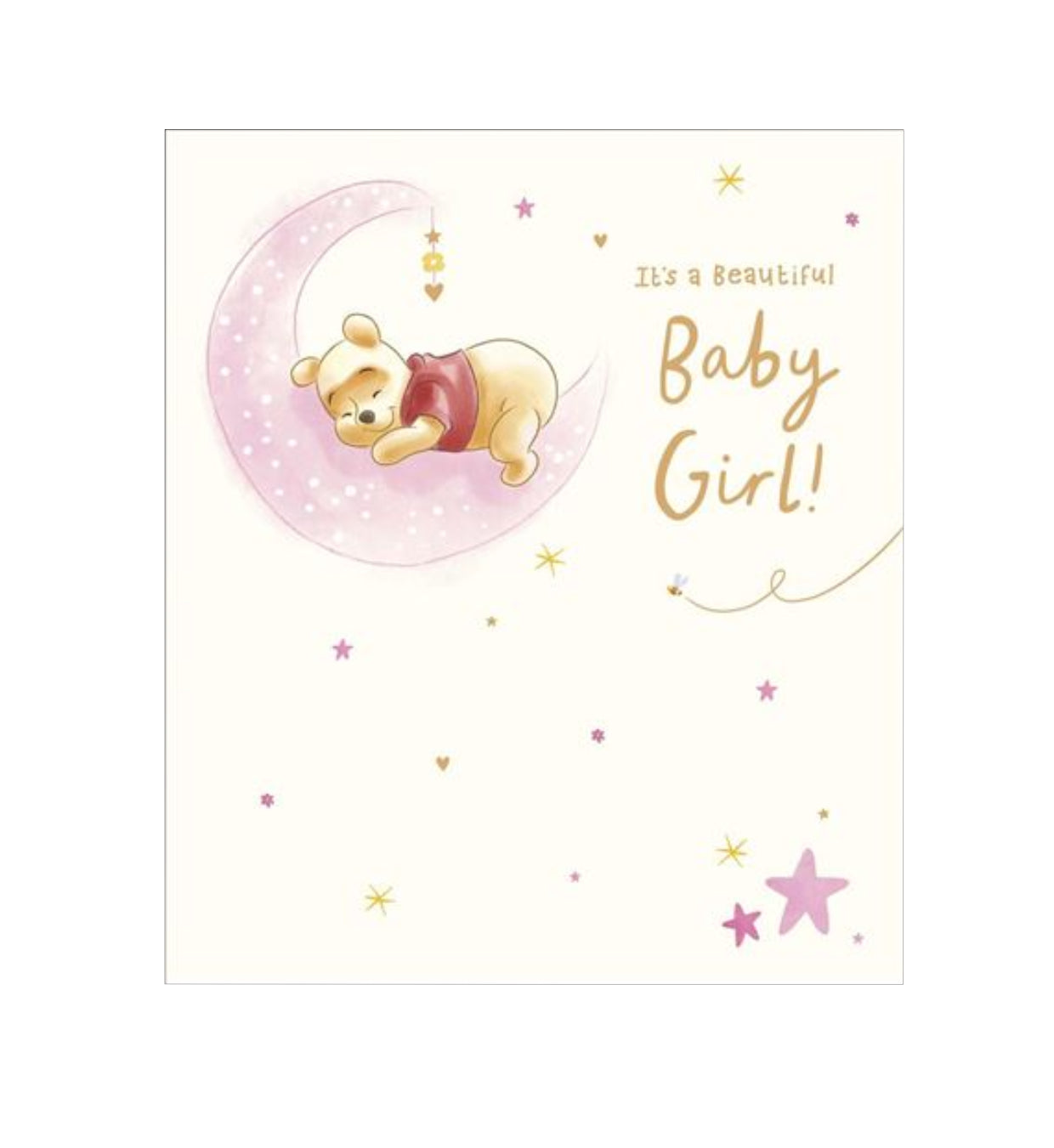 Card - It’s a Beautiful Baby Girl! (Winnie the Pooh)