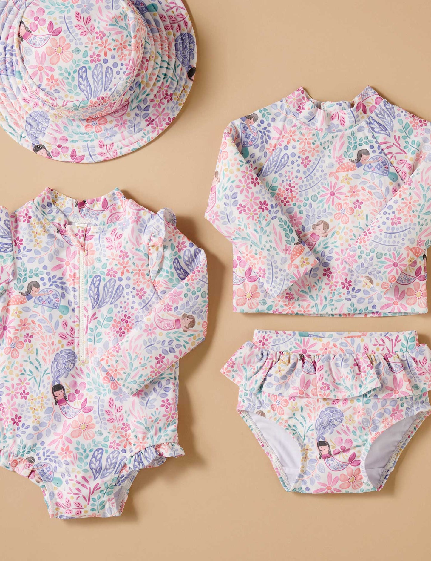 Mermaid Long Sleeve Rashie Set