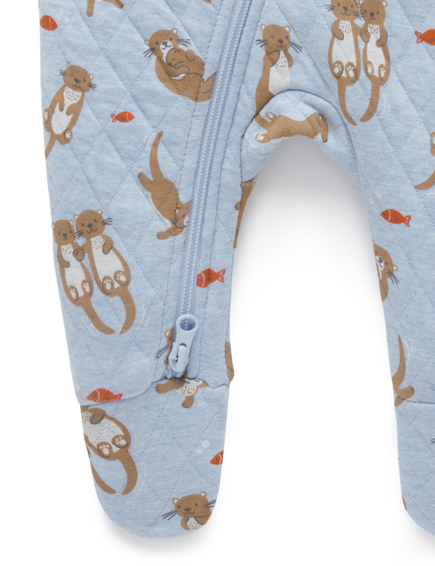 Otter Quilted Growsuit