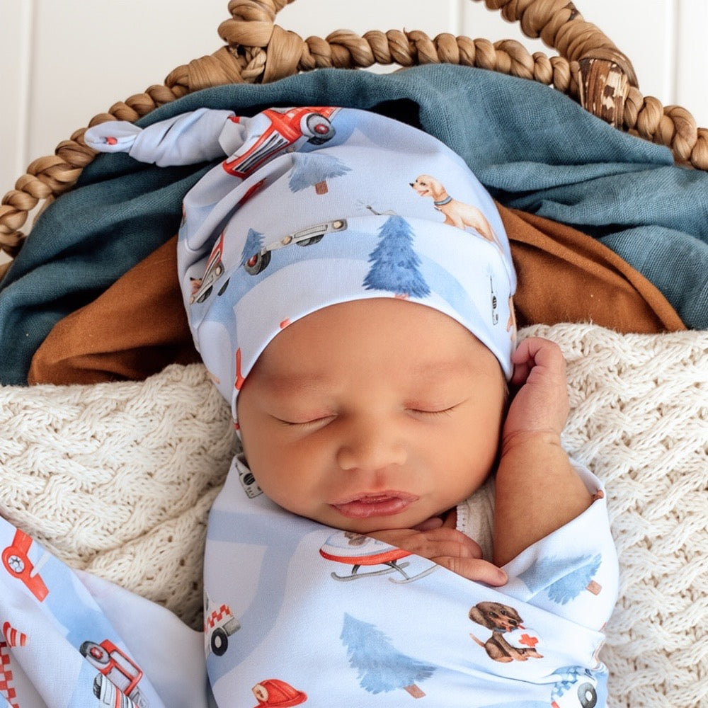 To The Rescue Organic Knotted Beanie