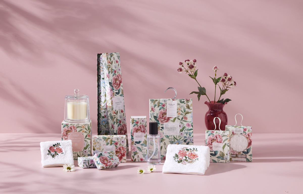 Amorette Scented Hanging Sachets (Gardenia)