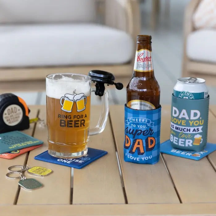'Ring for a Beer' Glass With Bell