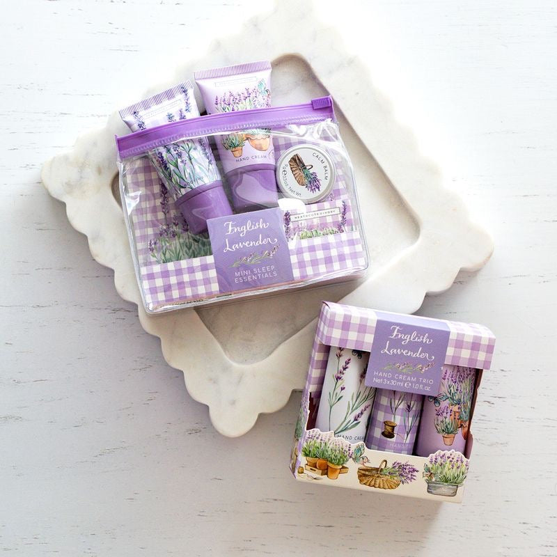 Heathcote & Ivory - English Lavender Hand Cream Trio