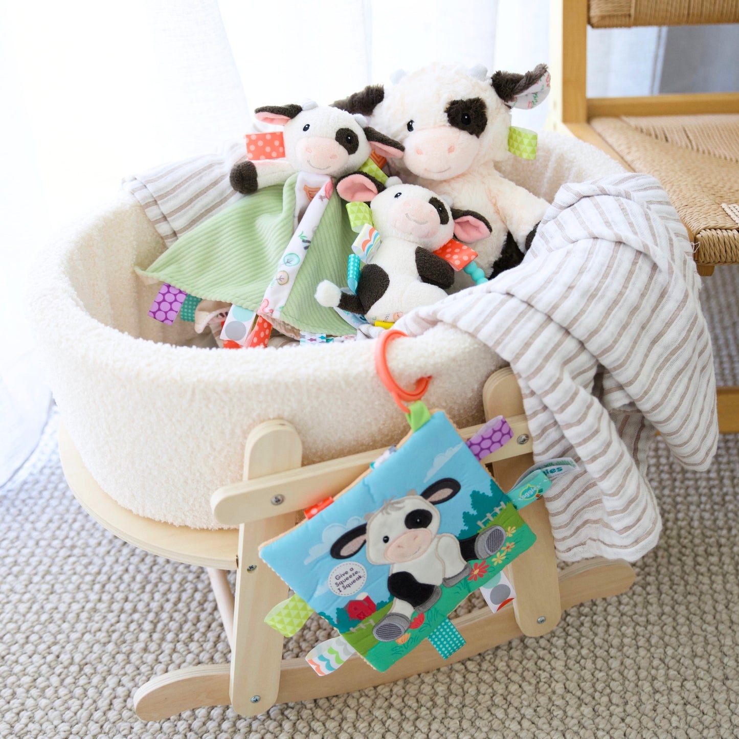 Mary Meyer Taggies - Buttercup Cow Soft Toy