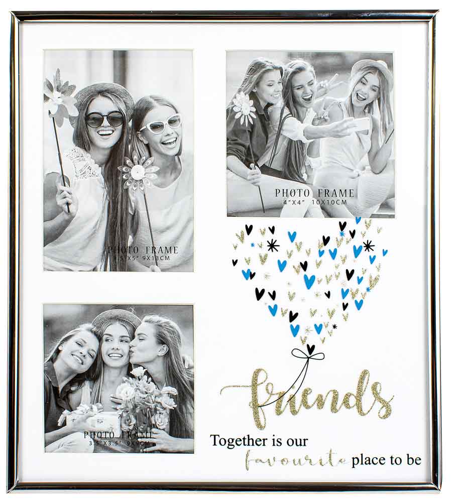 Glitter Collage Photo Frame - Friends