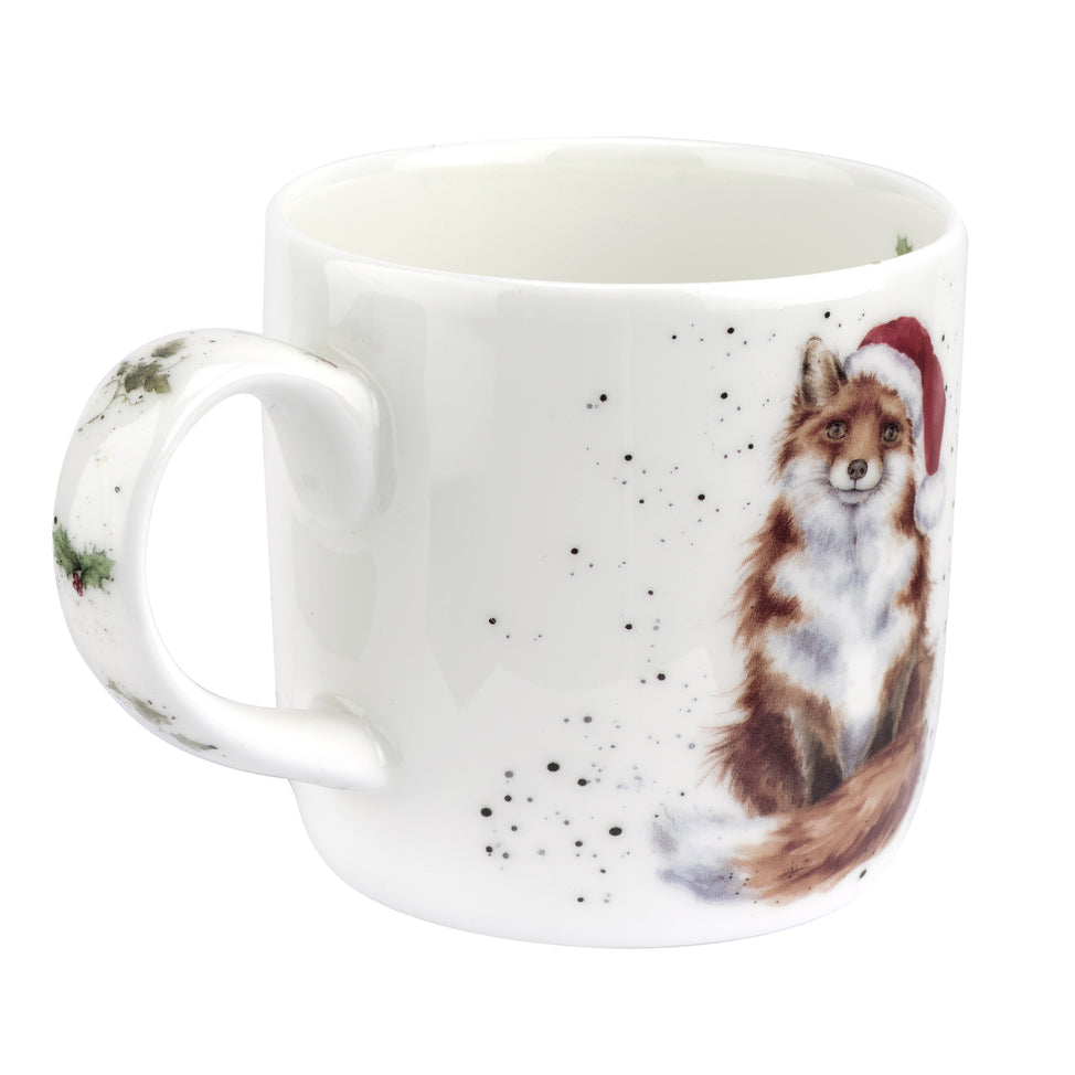 Wrendale Designs - Christmas Mug ‘Christmas Foxtivities’ (Fox)