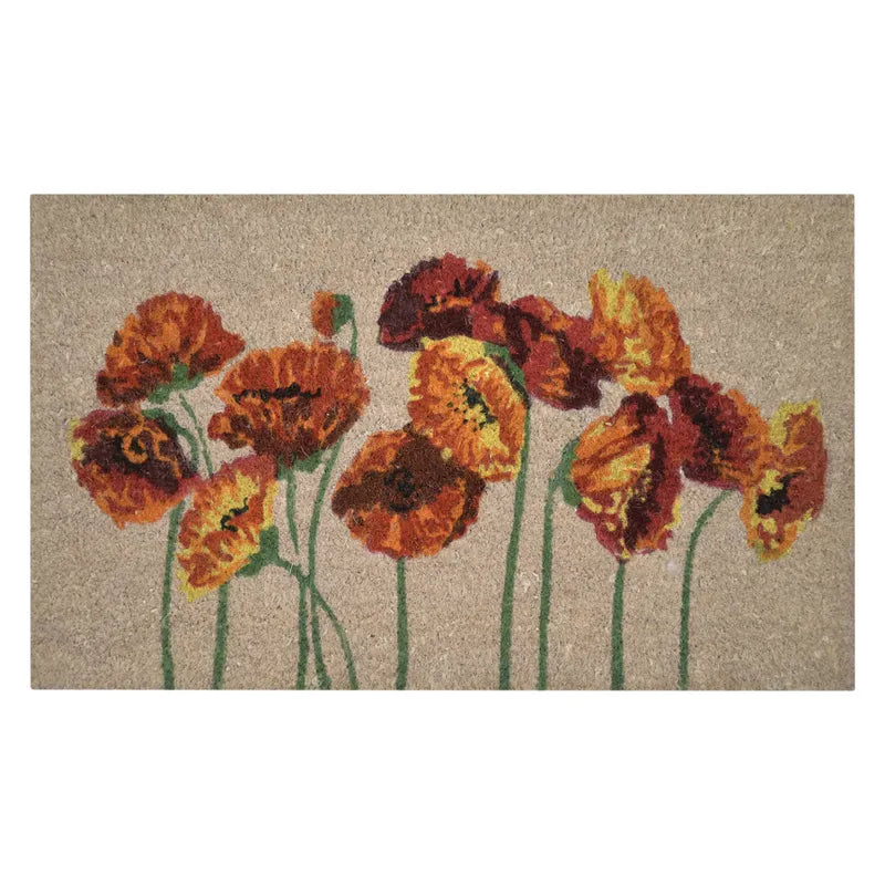 Poppies Doormat