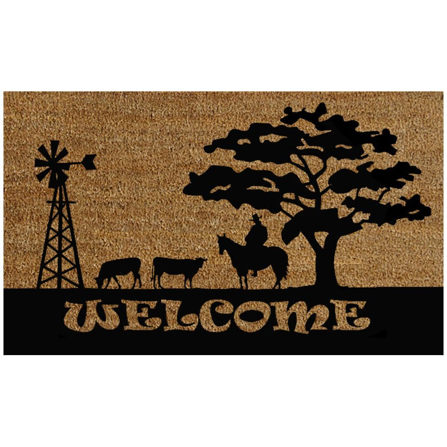 Welcome Country Doormat