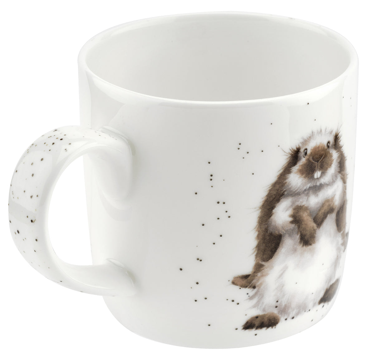 Wrendale Designs - ‘Piggy In The Middle’ Mug (Hamster, Guinea Pig & Rabbit)