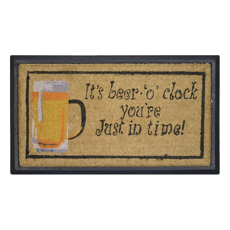 Beer o’Clock Doormat