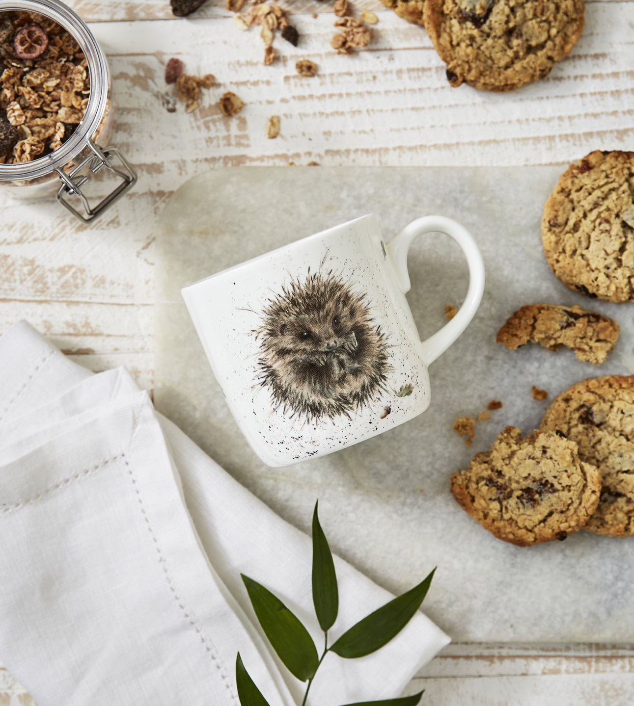 Wrendale Designs - ‘Awakening’ Mug (Hedgehog)