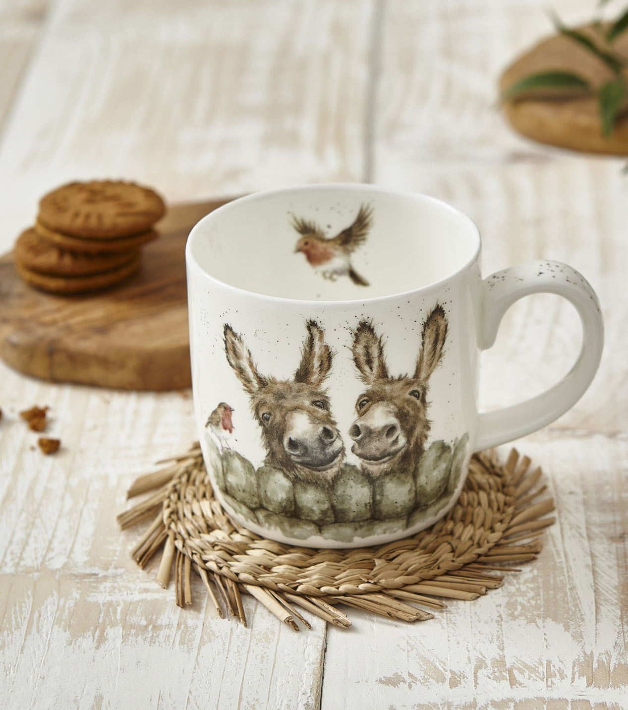 Wrendale Designs - ‘Hee Haw’ Mug (Donkeys)