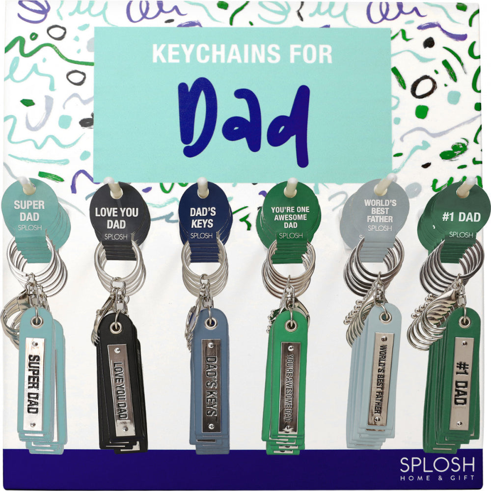 Super Dad Keychain