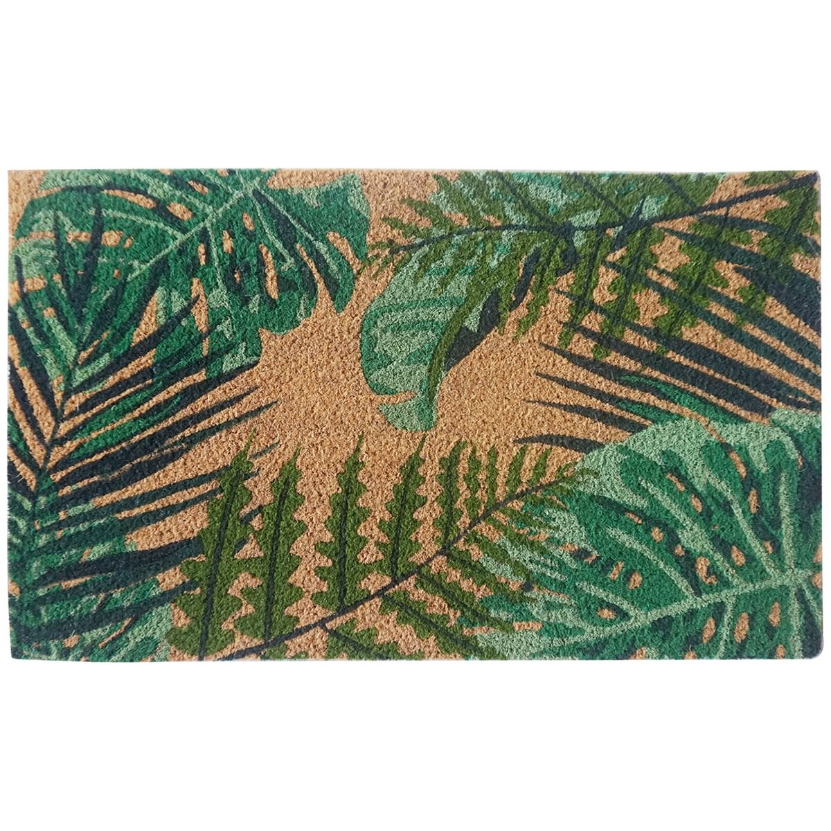 Green Leaves Doormat