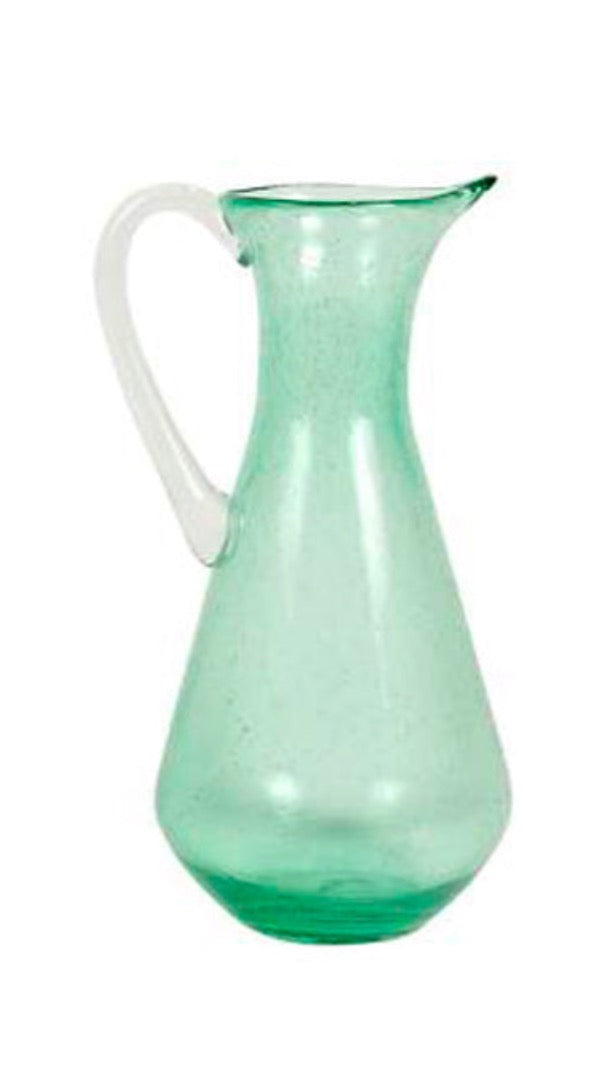 Dryden Glass Green Jug (Tall)
