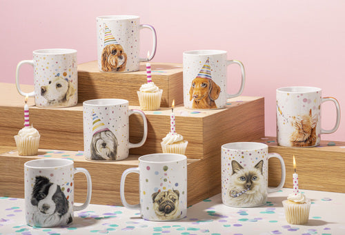 Party Animals Mug - Daisy the Dachshund