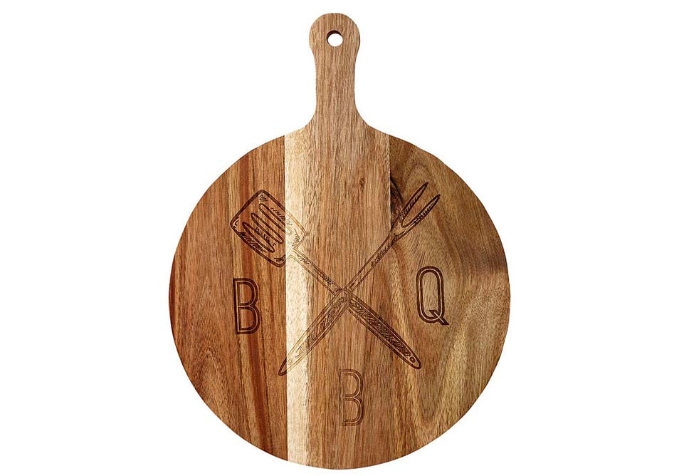Atticus BBQ Wooden Serving Board