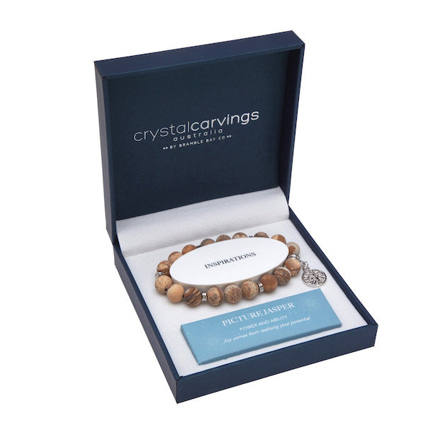 Tree of Life Bracelet - Picture Jasper