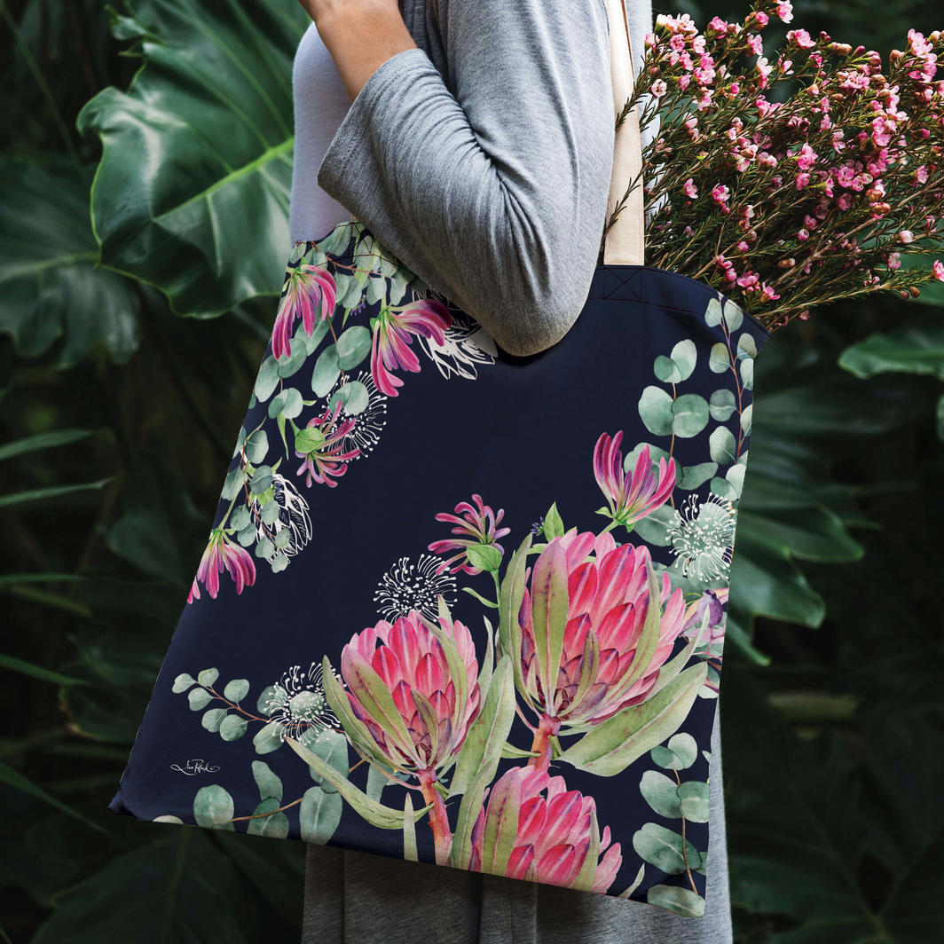 Reusable Shopping Bag - Blush Beauty