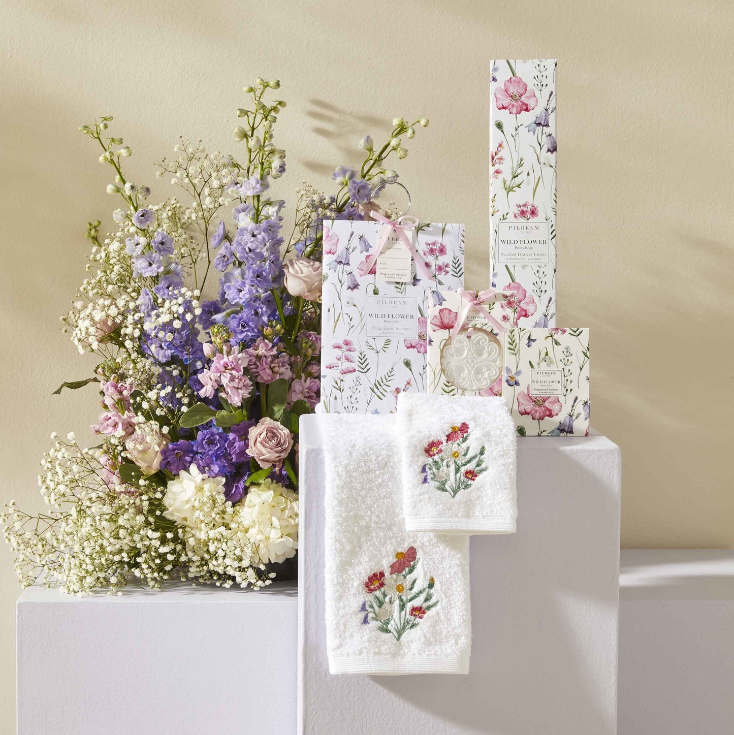 Wild Flower Hand Towel