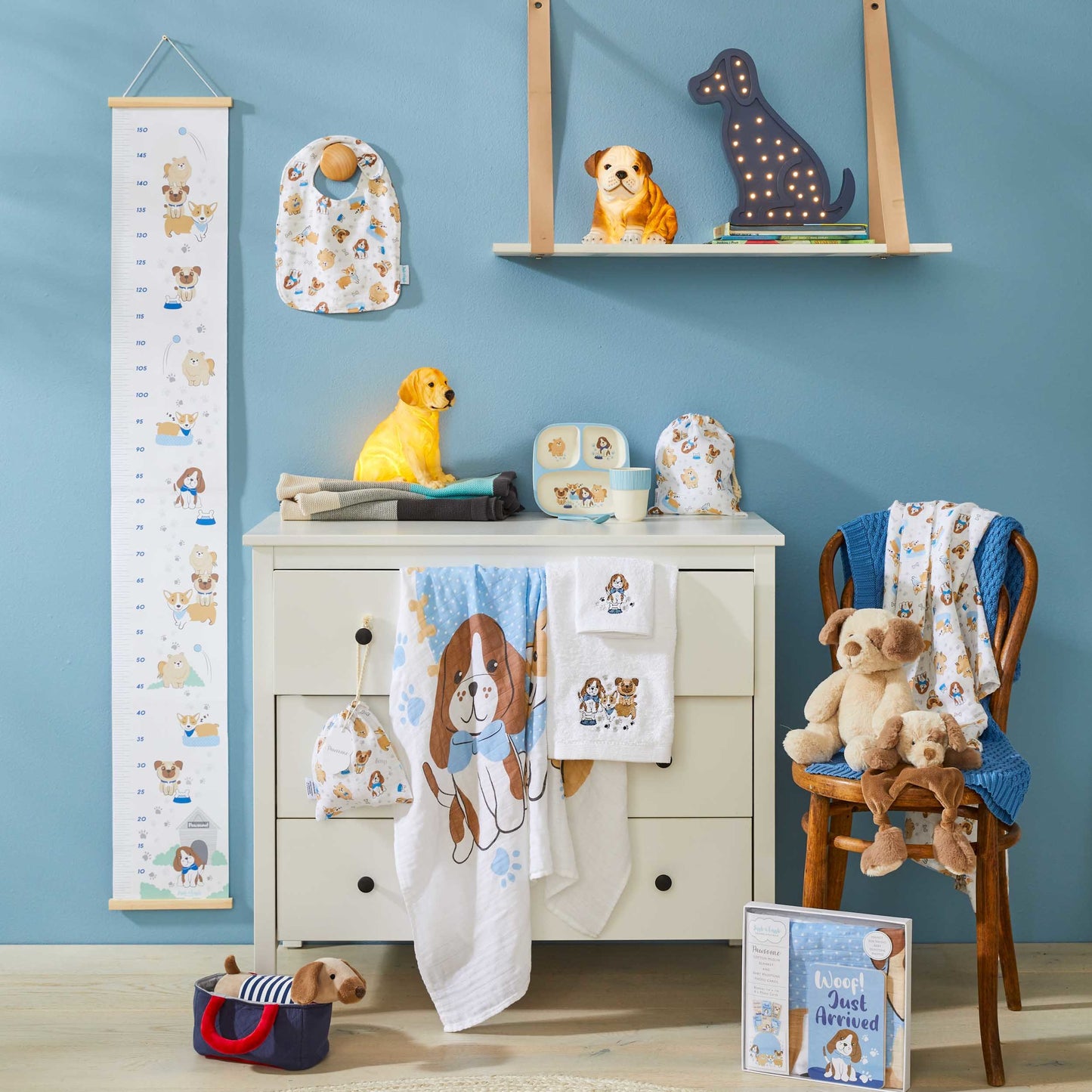 Milestone Muslin Set - Pawsome