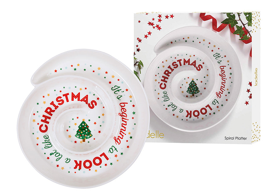 Joyful Swirl Platter