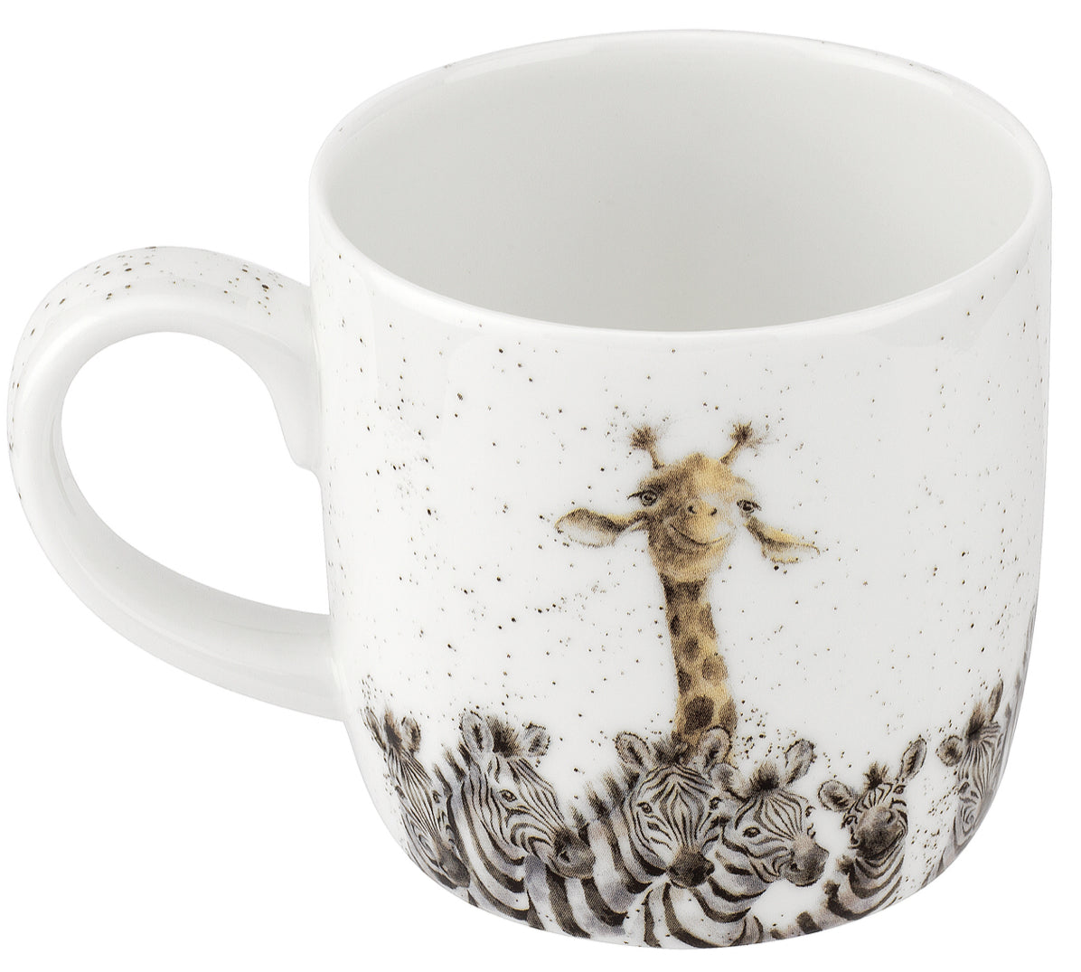 Wrendale Designs - ‘Head & Shoulders’ (Zebra & Giraffe) Mug