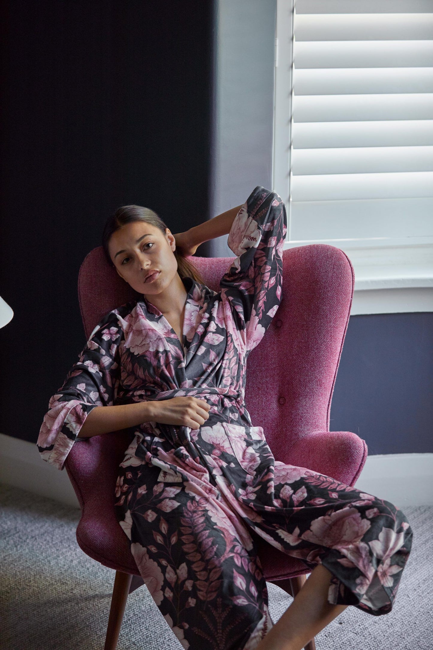 Ziba Velour Robe