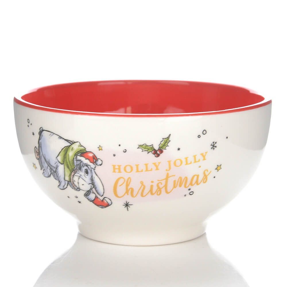 Winnie The Pooh Christmas - 4Pc Ceramic Dinner Set