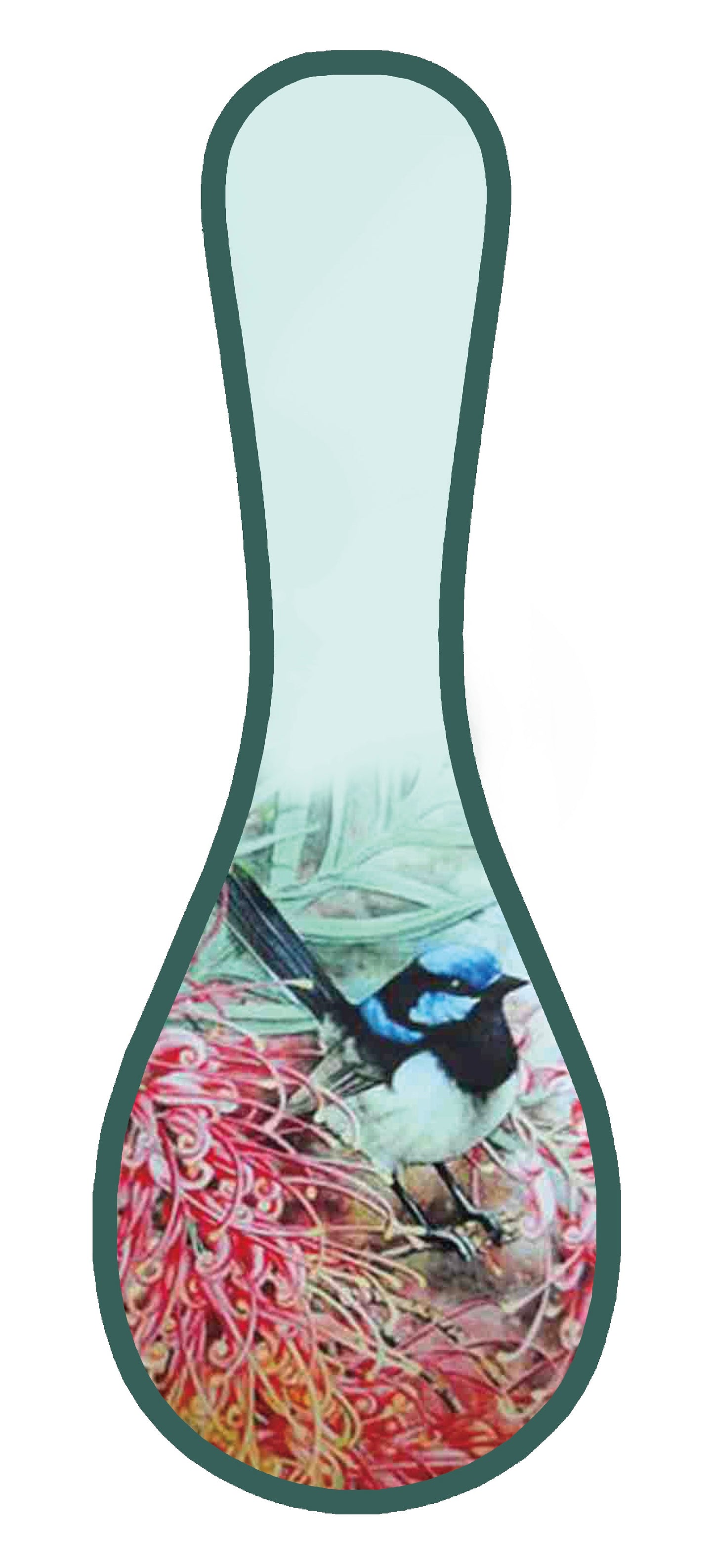 Spoon Rest - Blue Wren (2 Assorted Designs)