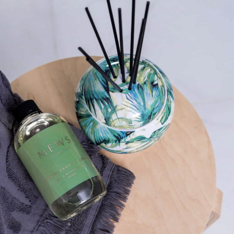 MEWS Diffuser Refill 500ml - Green Sage & Cedar