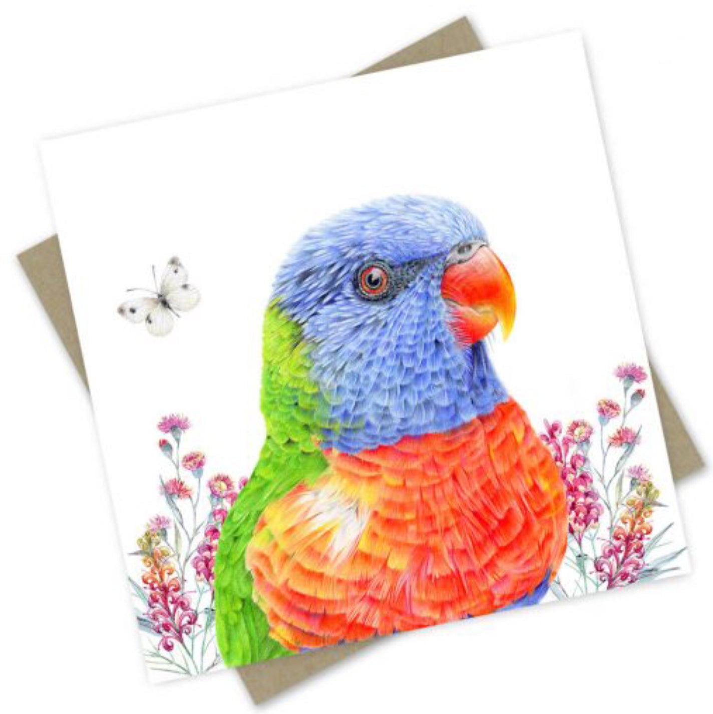 Card - Australian Collection: “Tahnee” the Rainbow Lorikeet