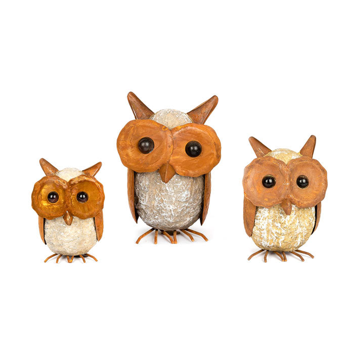 Rust & Resin Owl (Medium)