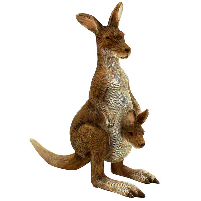 Kangaroo and Joey Figurine