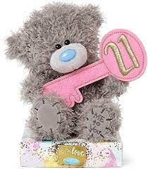 Me to You Tatty Teddy - 21st Birthday Key