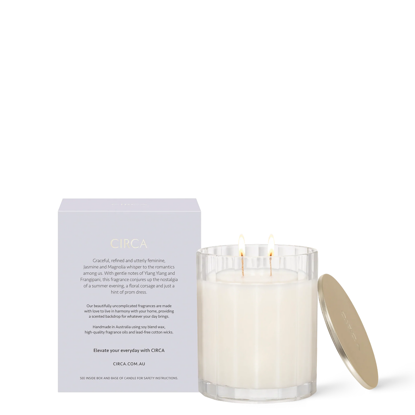 CIRCA Soy Candle 60g - Jasmine & Magnolia