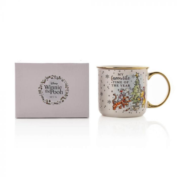 Winnie The Pooh Christmas: Mug “My Favourite Time of the Year”